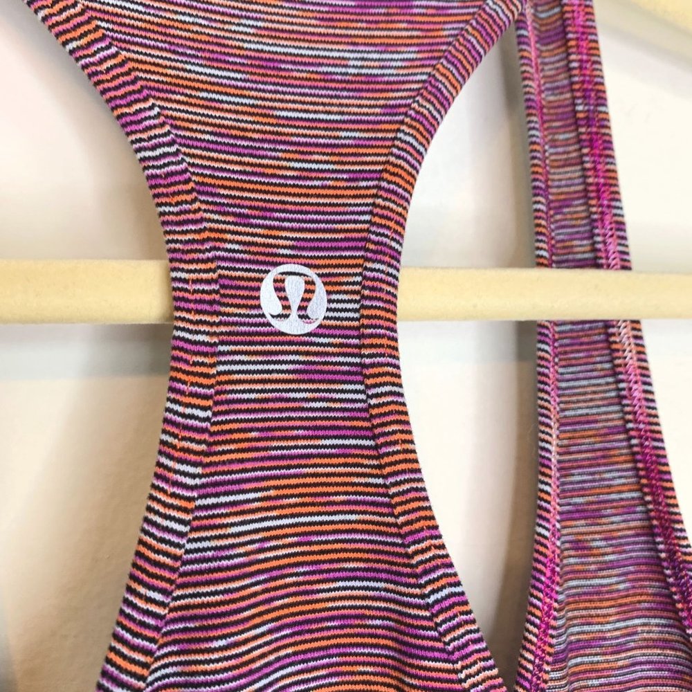 LULULEMON Wee Are‎ From Space (WAFS) March Multi Color CRB Cool Racerback… - Picture 7 of 8